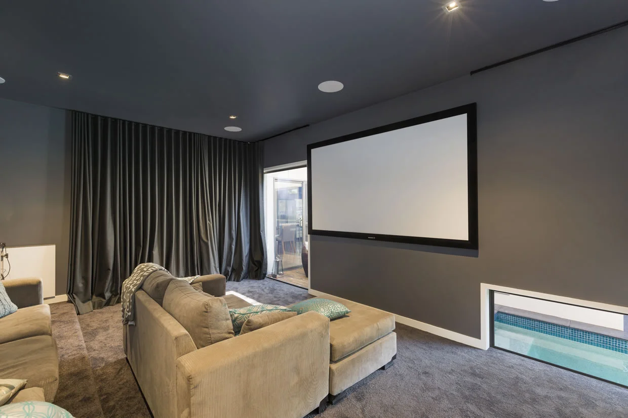 Custom Build Media Room