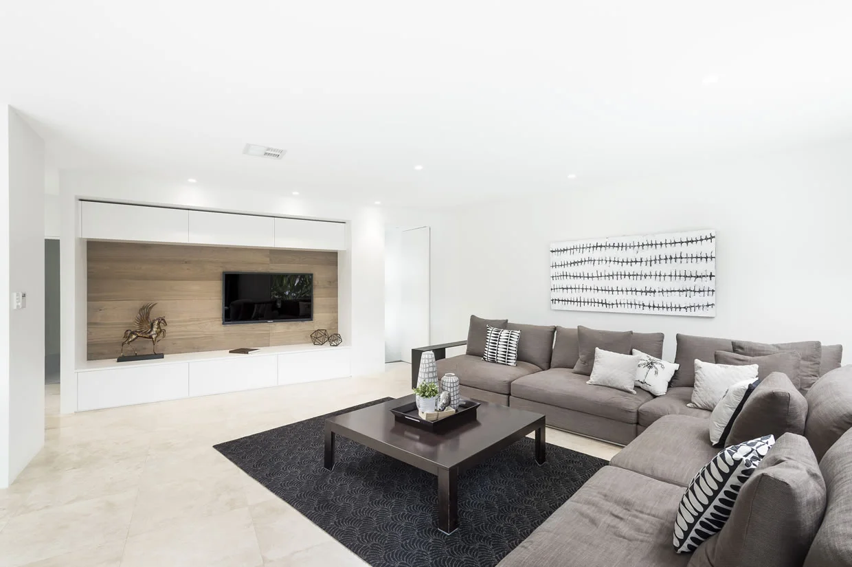 Lounge Room Home Renovations Palm Beach Project