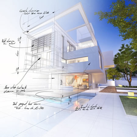 Architect Sketch Knockdown And Rebuild Project