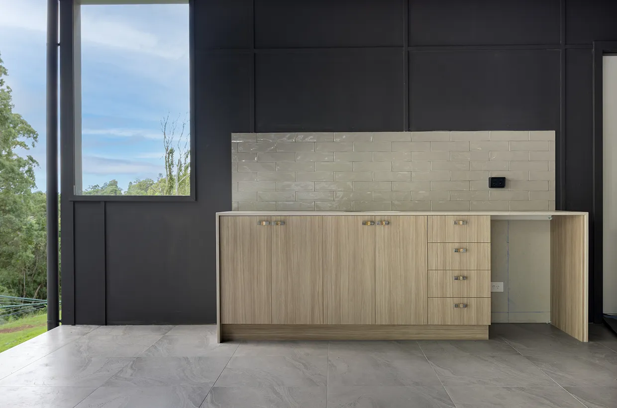 Custom Built Kitchen Area