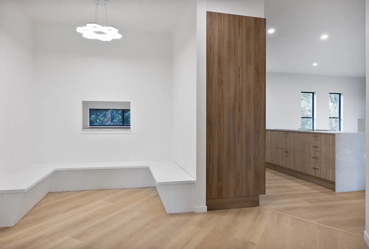 Custom Built Upstairs Kitchen + Dining