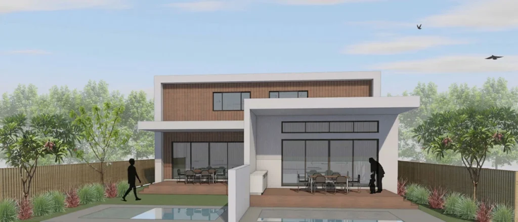 Custom Designed Duplex On The Gold Coast