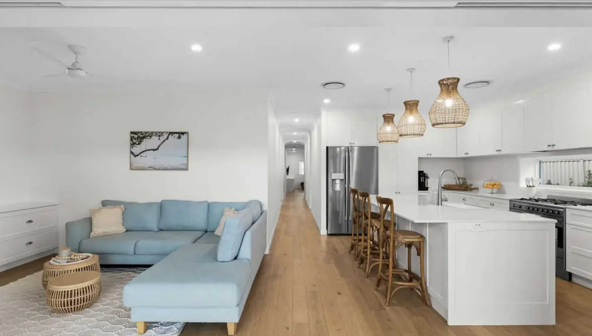 Custom Kitchen And Lounge Area