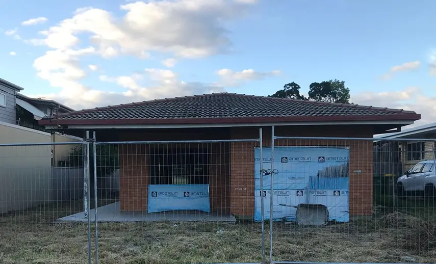 Hampton Style Custom Built Home Before