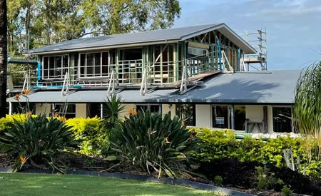 Partial Second Floor Addition