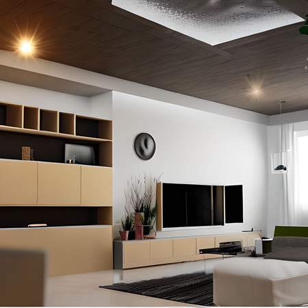 Ultra Modern Living Area